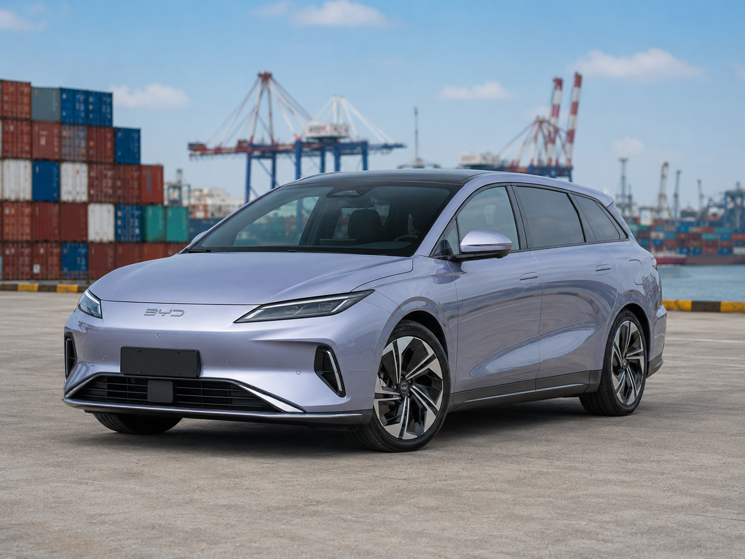 BYD electric vehicle for urban African EV markets by N2K